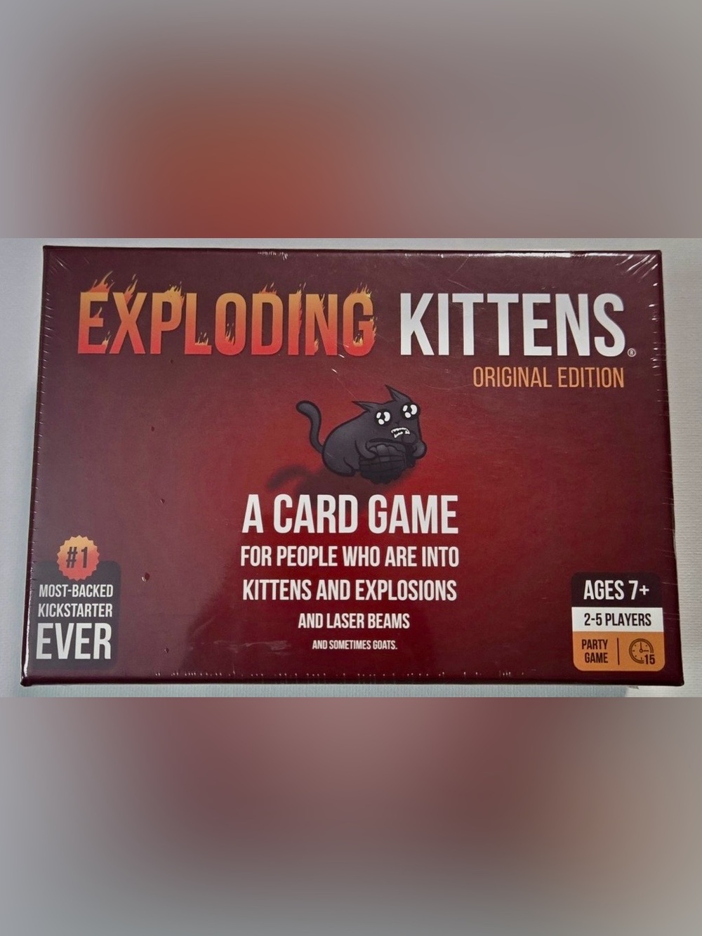 Exploding Kittens Original Edition Card Game - Picture 2 of 5